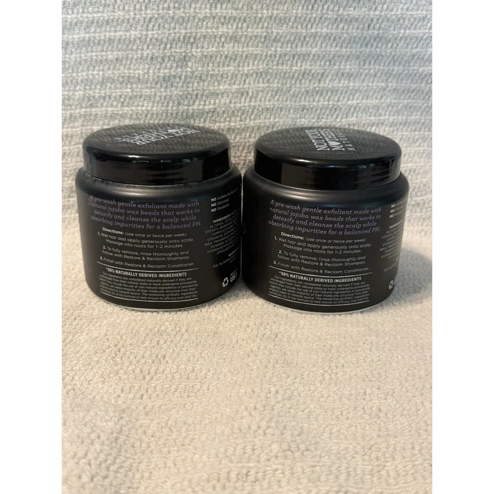 Not Your Mother's Activated Bamboo Charcoal & Purple Moonstone Scalp Scrub Lot 2